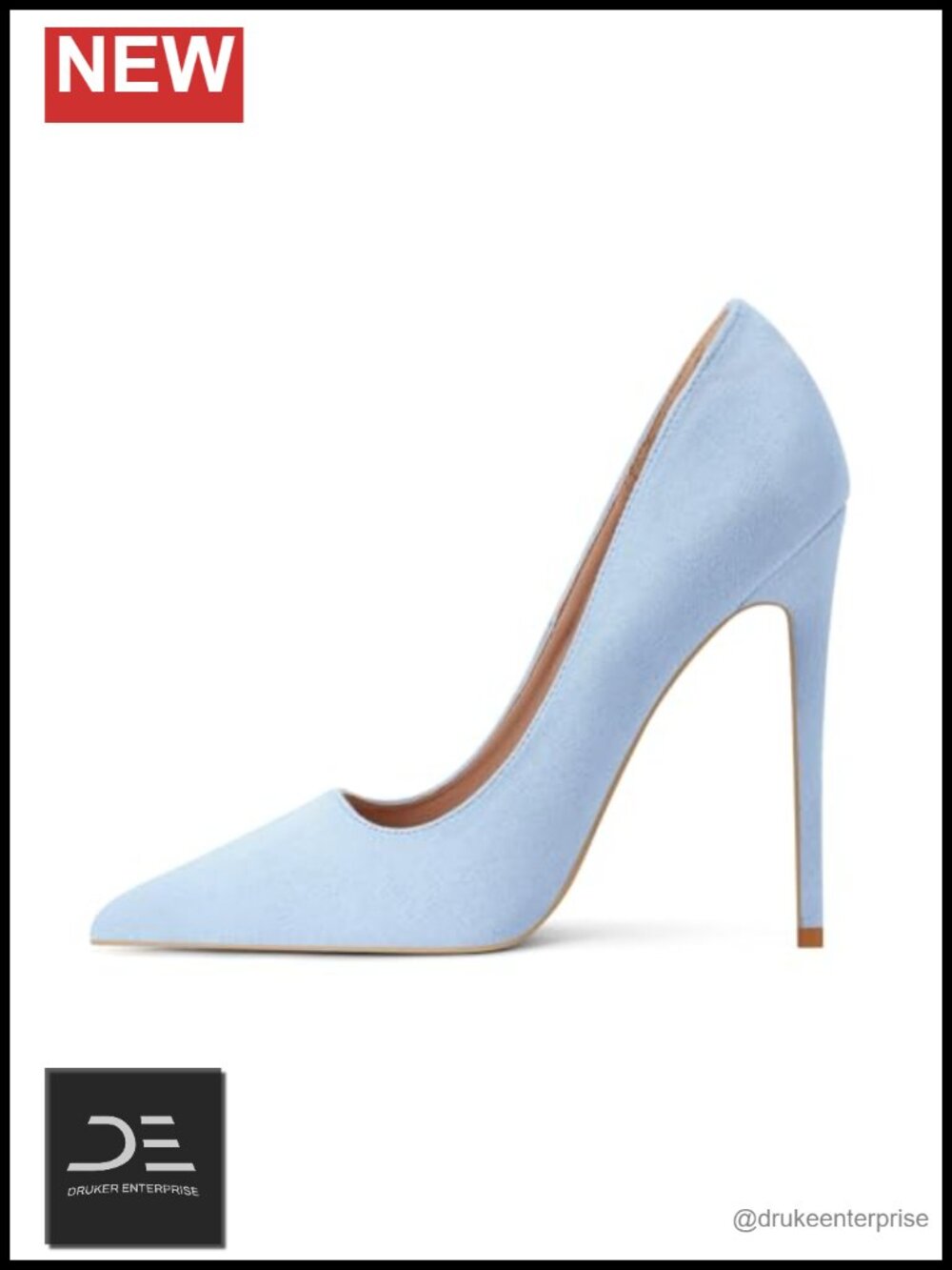 Elisabet Tang Women's Pointed Toe Stiletto Heels 4.7 Inch